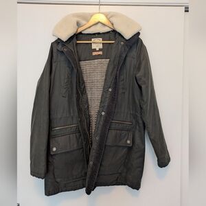 Women's Dark Gray FatFace Parka Coat